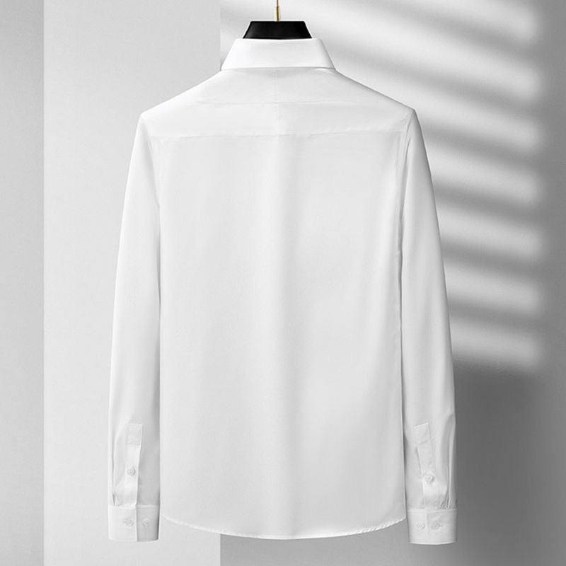 Arctic Edge Embroidered Collar Shirt