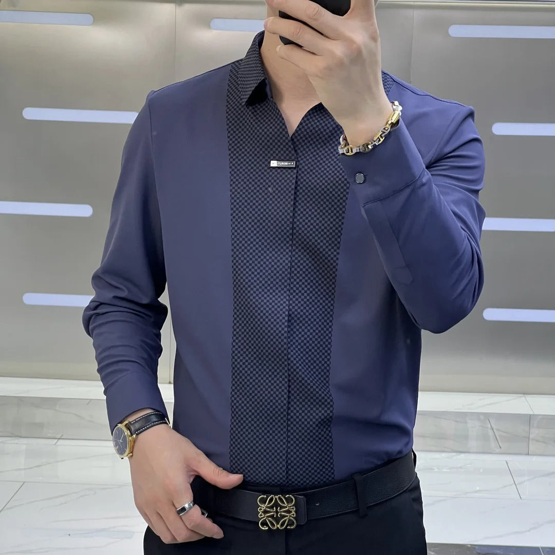 Business casual long sleeve best sale