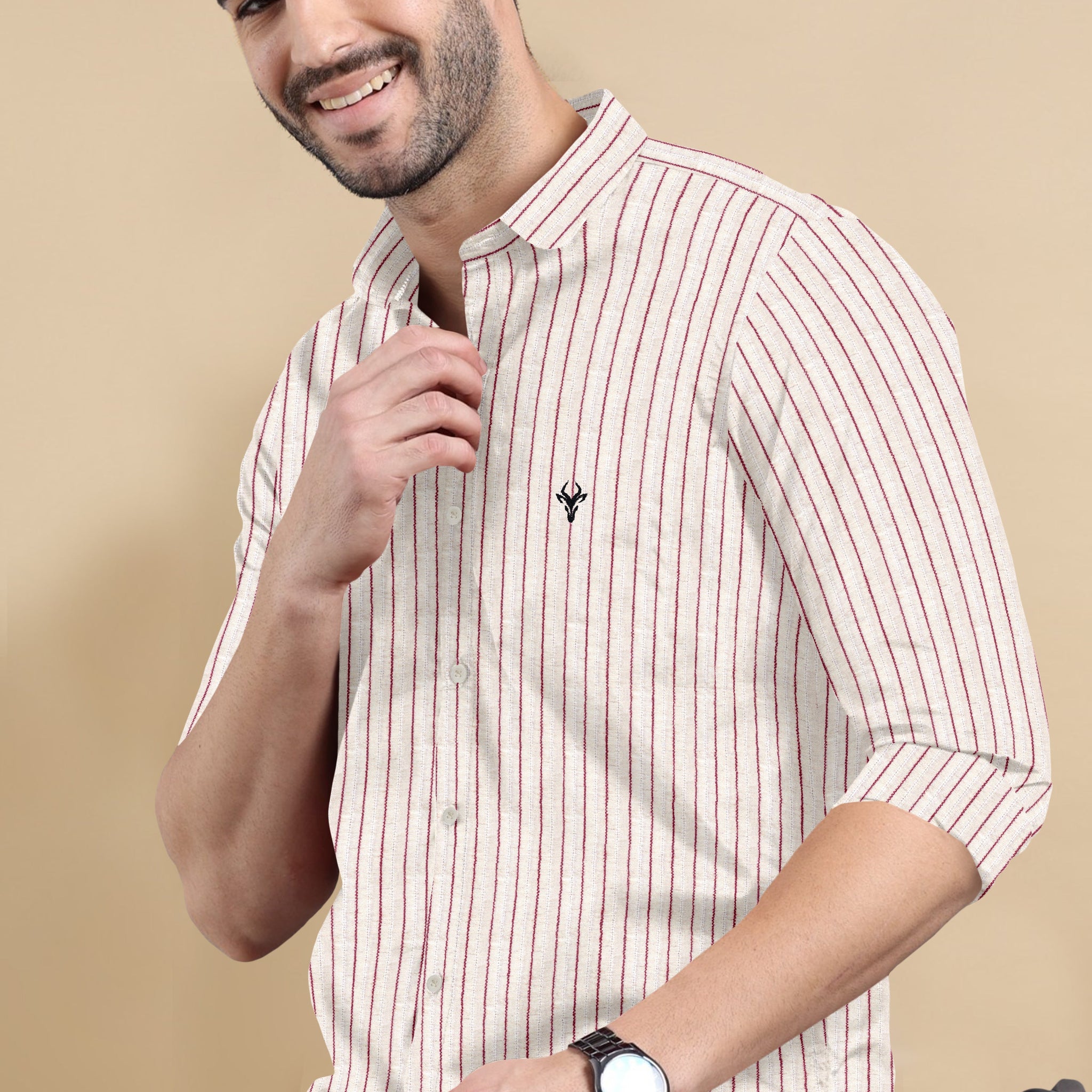 StriForm Luxe Linen Cotton Shirt