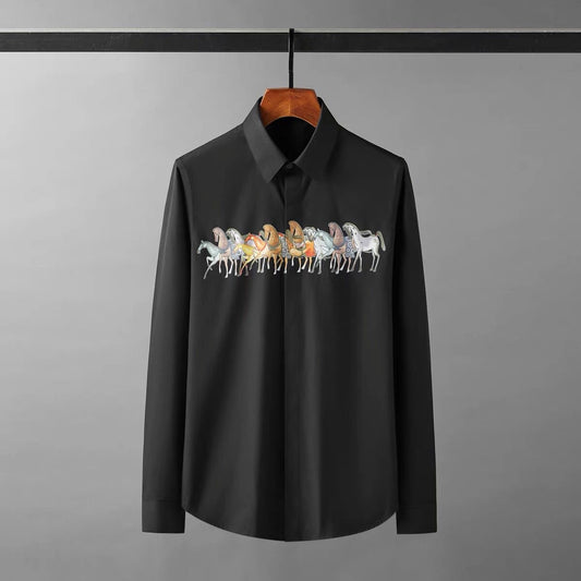 Lee Porch Premium Horse-Print Shirts