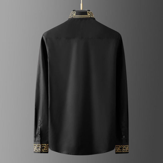 Golden Prestige Silk Shirt