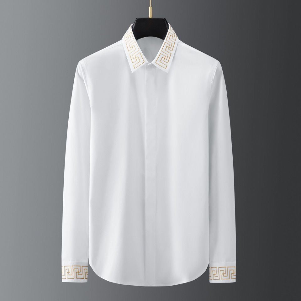 Golden Prestige Silk Shirt