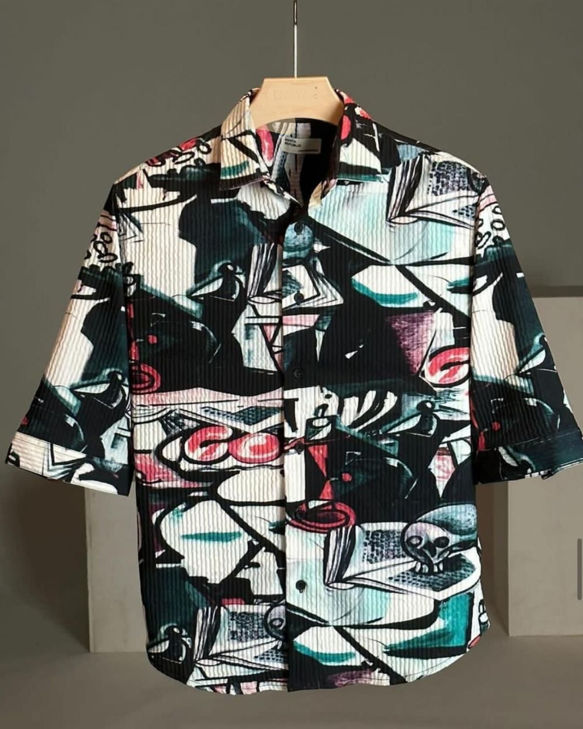 Sizzling Scarf Print Shirt