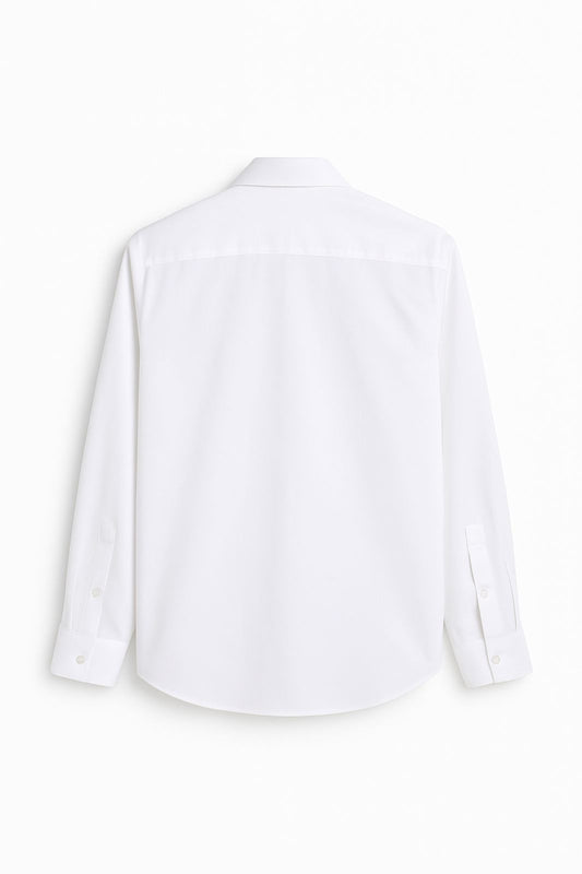 Men's White Shirt with Minimal Jaguar Line Art Print (BUY 1 GET 1 FREE)