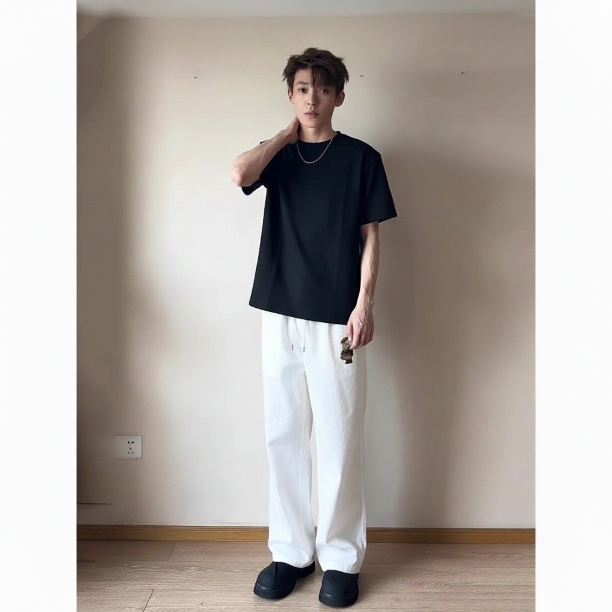 Penguin Embroidered Relaxed-Fit Lounge Trouser